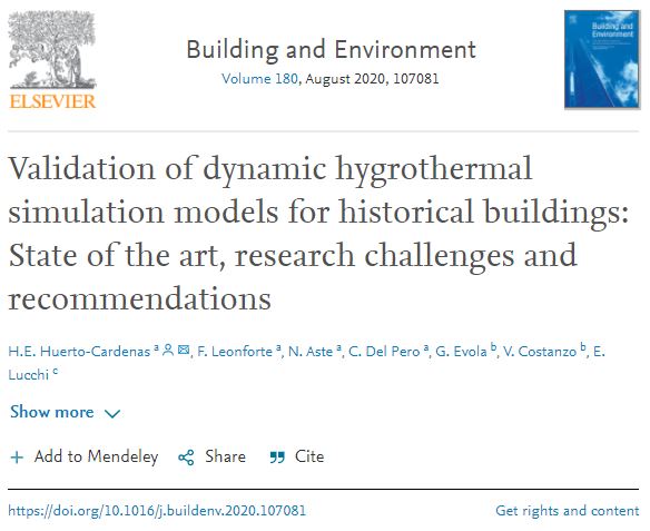 Validation of dynamic hygrothermal simulation models for historical buildings: State of the art, research challenges and recommendations