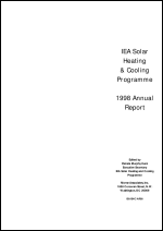 IEA SHC Annual Report 1998